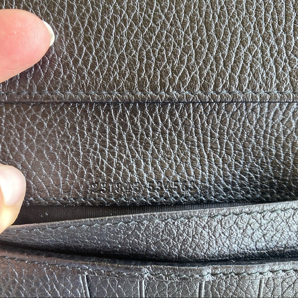 NWOT Gucci continental wallet black - Picture 6 of 10